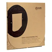 Sure Flap Microchip Kattenluik Montageadapter Bruin