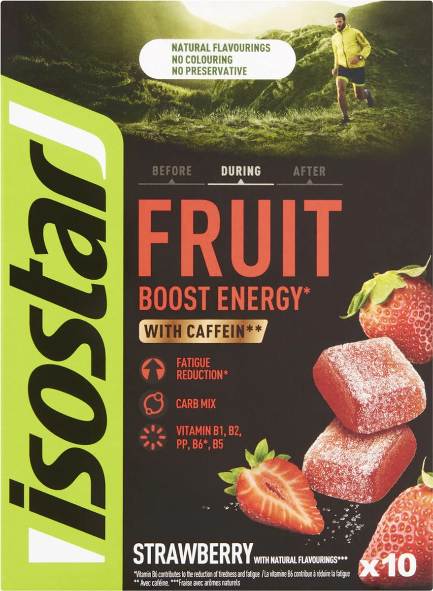 Isostar Fruit Boost Strawberry 100 gr