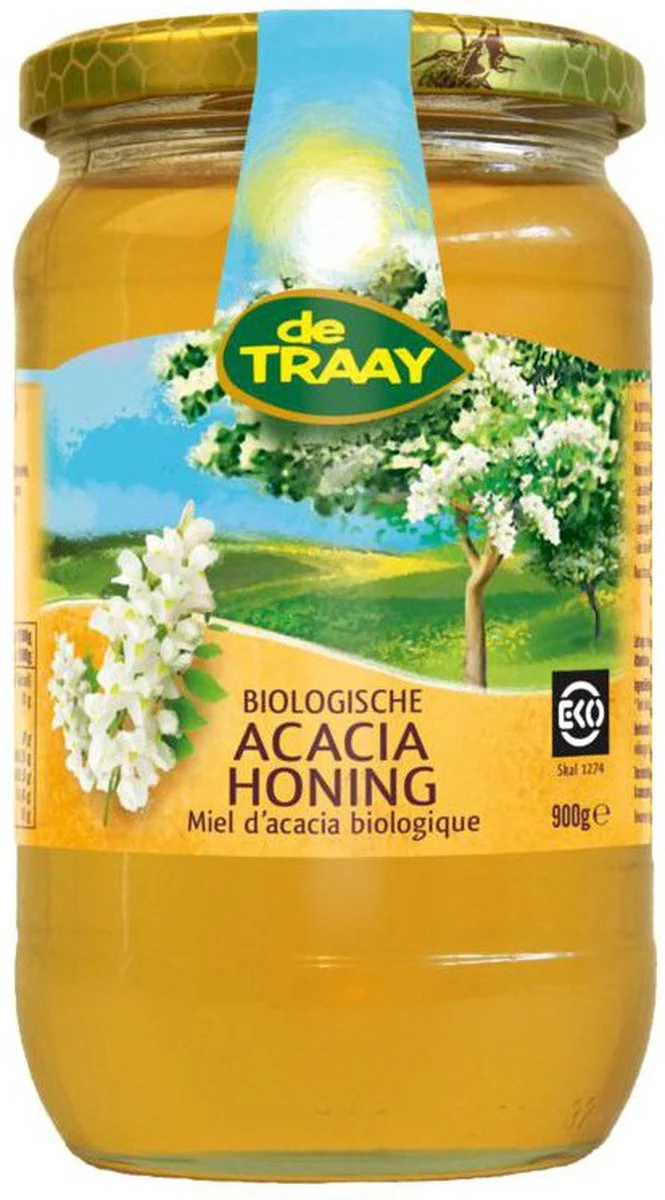 De Traay Acaciahoning Biologisch 900GR