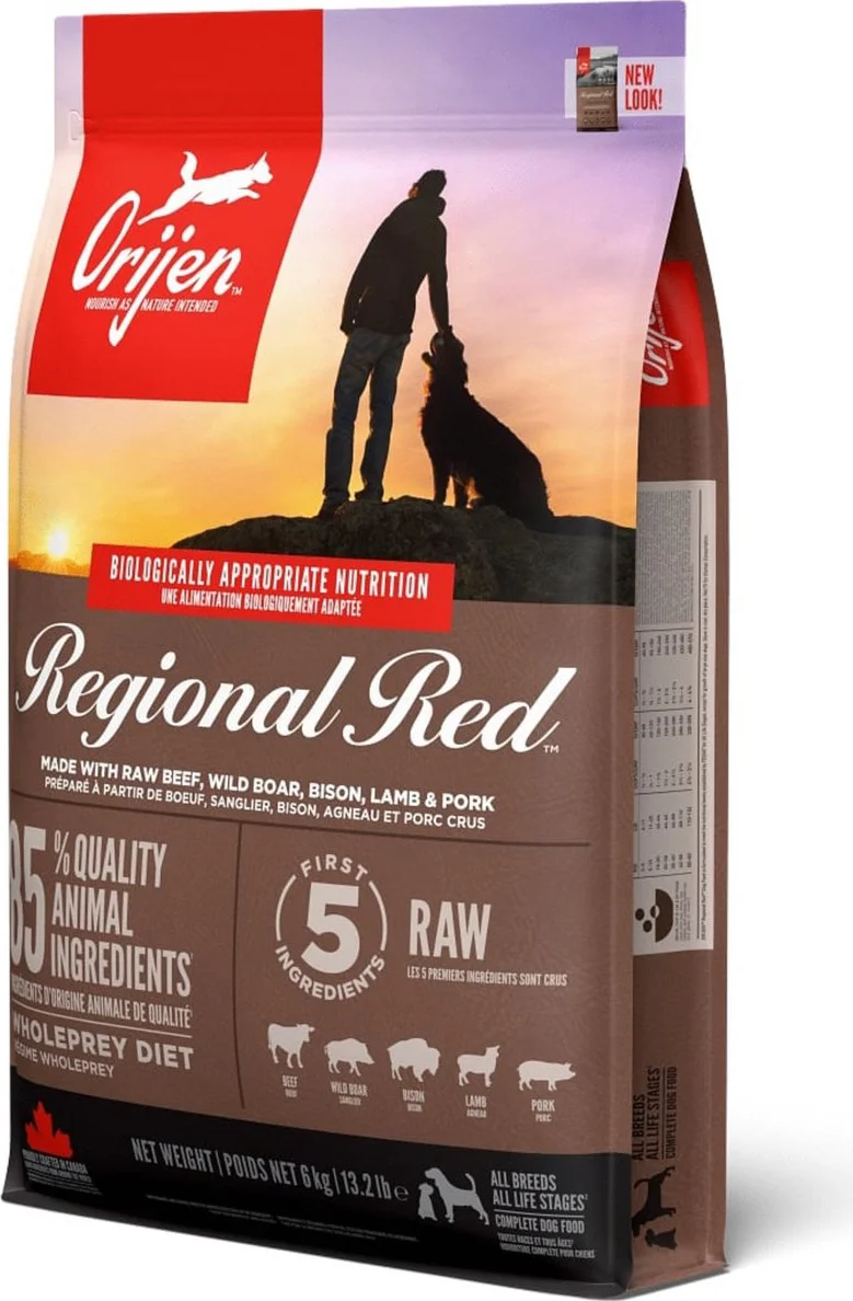 Orijen Hondenvoer Whole Prey Regional Red 6 kg