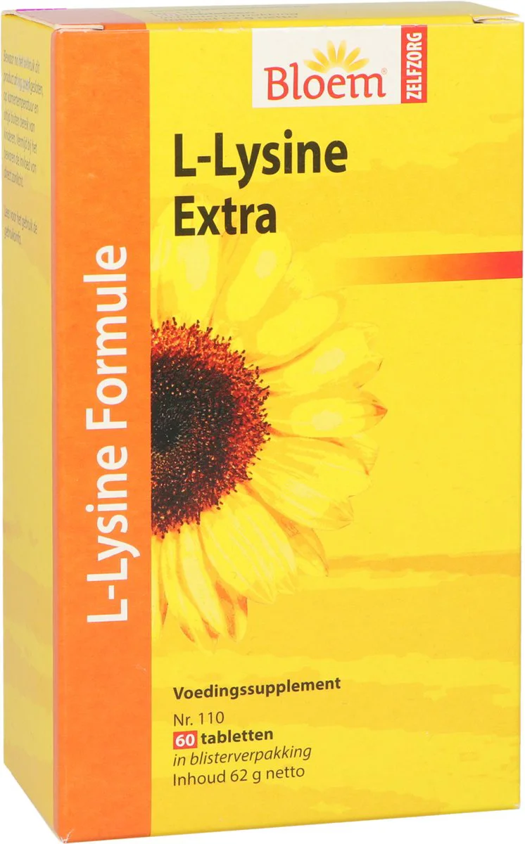 Bloem L-Lysine Extra Tabletten 60TB