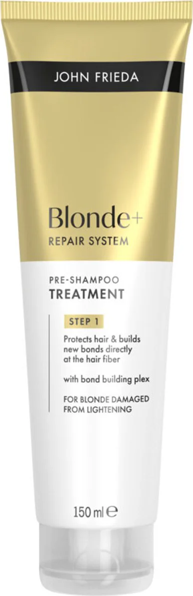3x John Frieda Blonde+ Repair Bond Building Pre-Shampoo 150 ml