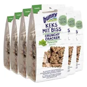 6x Bunny Nature Crunchy Cracker Peterselie 50 gr