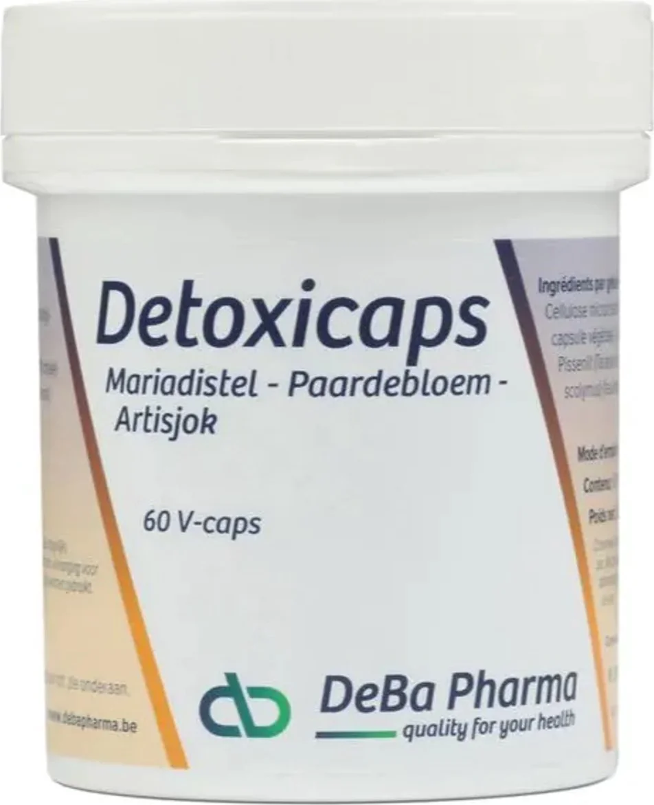 DeBa Pharma Detoxicaps Capsules 60VCP