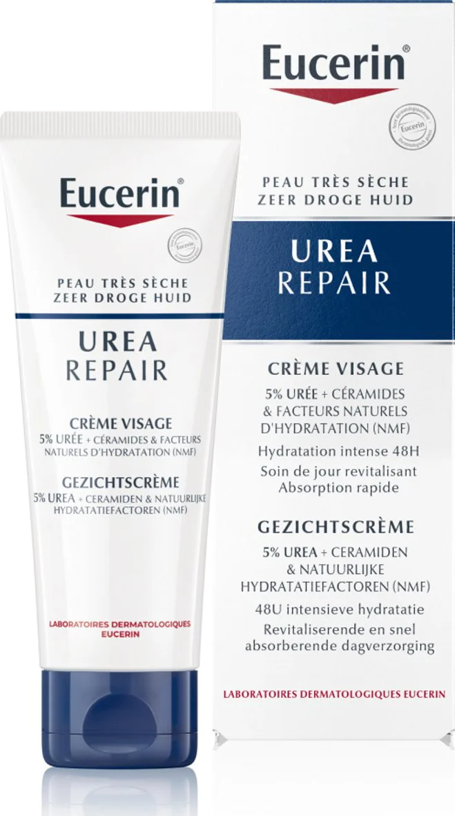 Eucerin UreaRepair Gezichtscrème 5% Urea 50 ml