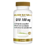 2x Golden Naturals Q10 100mg 60 vegacapsules