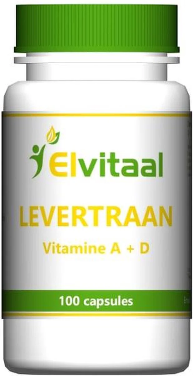 Elvitum Levertraan Capsules 100CP
