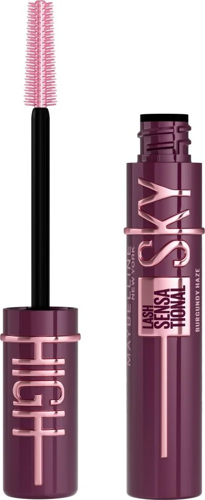3x Maybelline Lash Sensational Sky High Mascara Burgundy Haze 7,2 ml