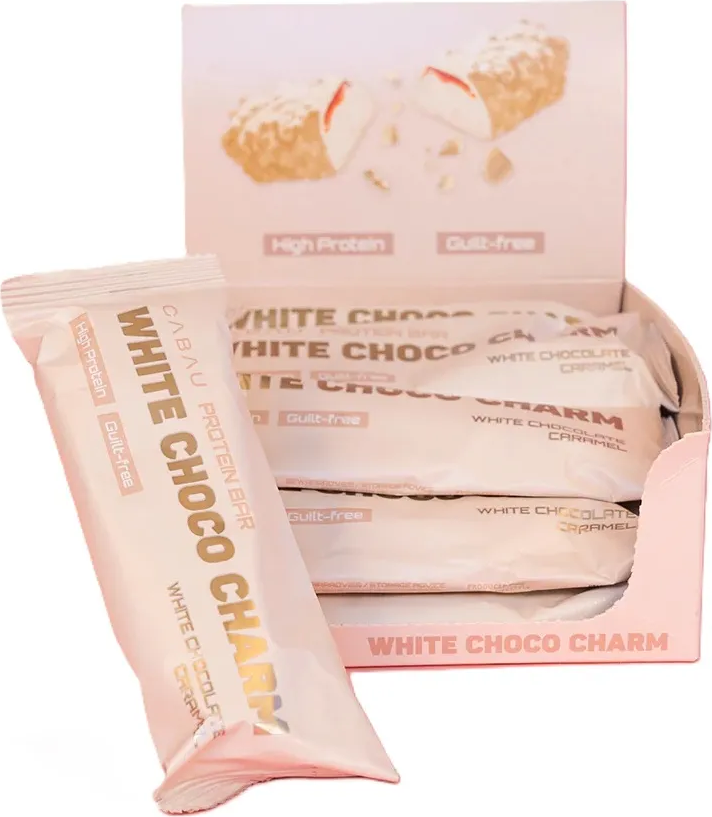 Cabau Protein Bar White Choco Charm 65GR