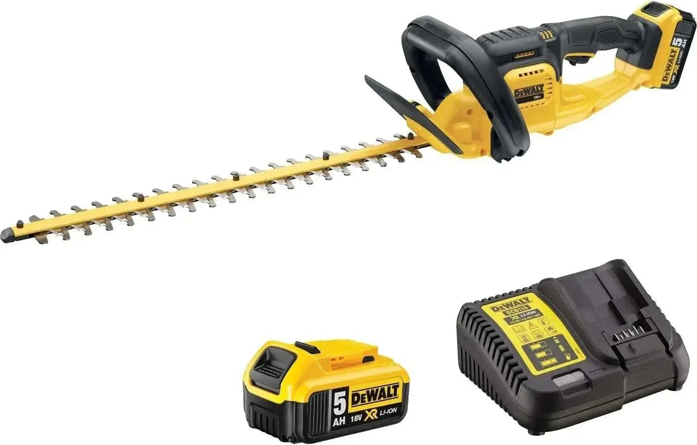 DeWALT DCM563P1 Accu heggenschaar 550mm 18V XR 5.0Ah