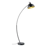 REALITY RECIFE Vloerlamp - Zwart - excl.1xE27 - IP20