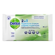 Dettol 2in1 Hygiënisch Doekjes 12ST