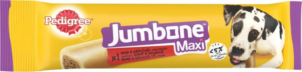 Pedigree Jumbone Hondensnacks Maxi Rund & Gevogelte