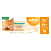 2x IAMS Delights Land - Sea in Saus 48 x 85 gr