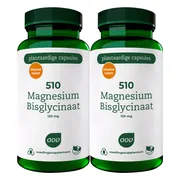 2x AOV 510 Magnesium Bisglycinaat 60 vegacapsules