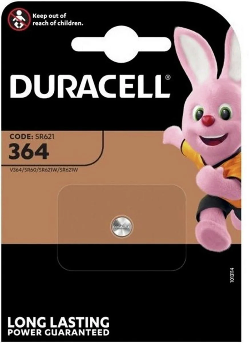 Duracell Knoopcelbatterij 364 1 stuks