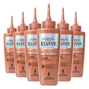 6x L'Oréal Elvive Fiber Booster Anti-Haaruitval Serum 102 ml