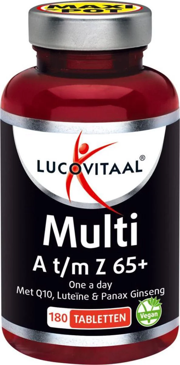 Lucovitaal Multi A-Z 65+ 180 tabletten