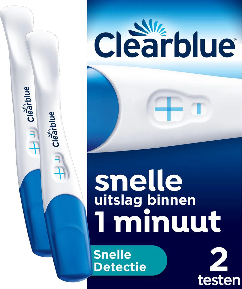 Clearblue Zwangerschapstest Snelle Detectie 2ST