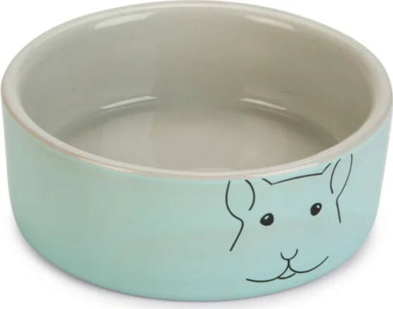 Beeztees Caviabakje Frinca Keramiek Grijs - Mint 10 cm