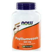 NOW Psylliumvezels 500 MG 200CP