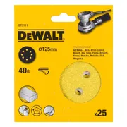 DeWALT DT3111 P40 Schuurschijf 125mm VE=25