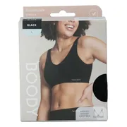 Boody Padded Shaper Crop Bra Zwart L
