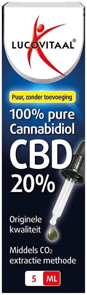 Lucovitaal CBD Cannabidiol Olie 20% 5 ml