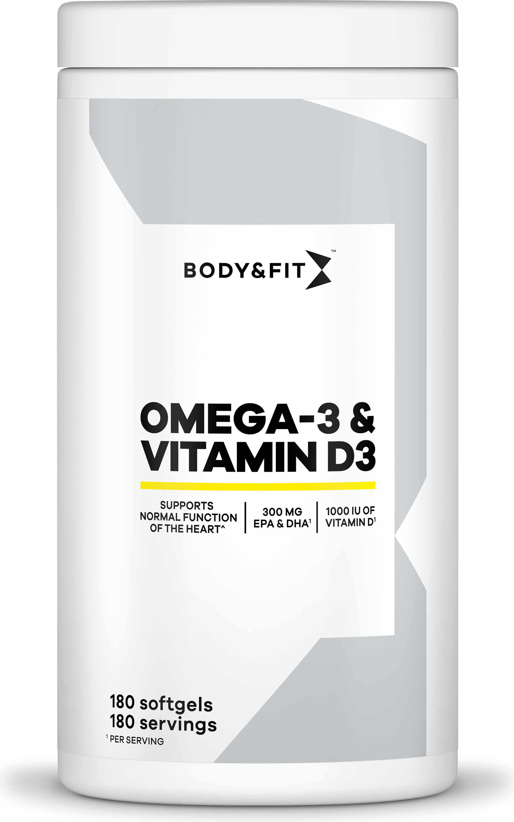 Body & Fit Omega-3 + Vitamine D3 180 capsules