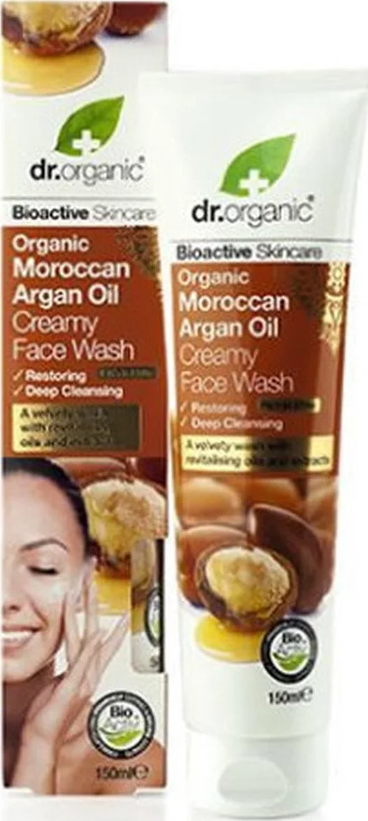 Dr Organic Arganolie Facewash 150ML