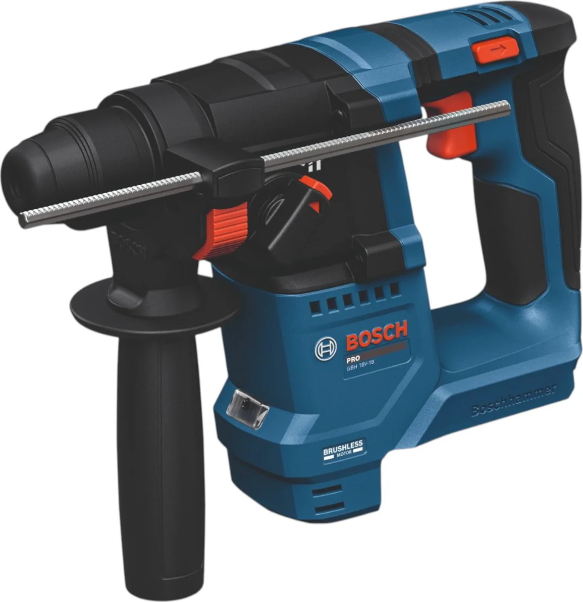 Bosch Professional GBH 18V-18 Accu boorhamer SDS-Plus 1,5J 18V Basic Body - 0611927000