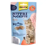 12x GimCat Nutri Pockets Vis met Zalm 60 gr