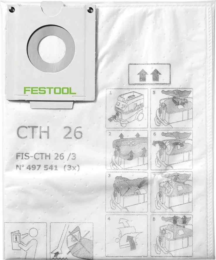 Festool FIS-CTH 48/3 Veiligheid filterzak - 497542