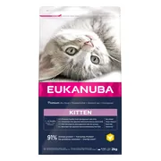4x Eukanuba Kattenvoer Droog Junior Kitten Kip - Lever 2 kg