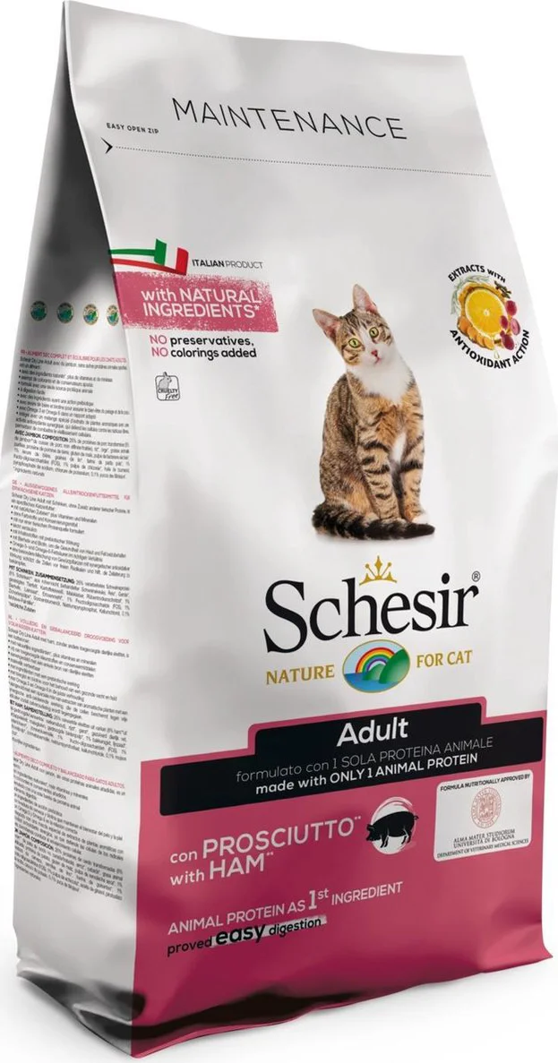 Schesir Kat Dry Maintenance Ham 1,5 kg
