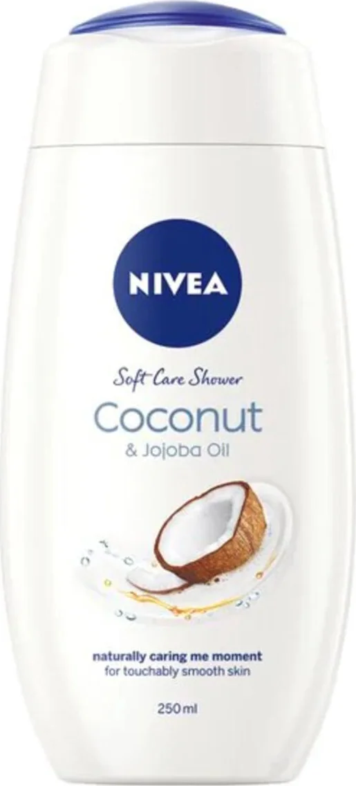 3x NIVEA Soft Care Douchegel Coconut & Jojoba Oil 250 ml
