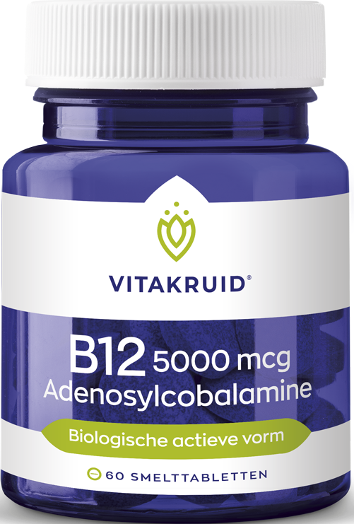 Vitakruid B12 Adenosyl 5000 Mcg 60 tabletten