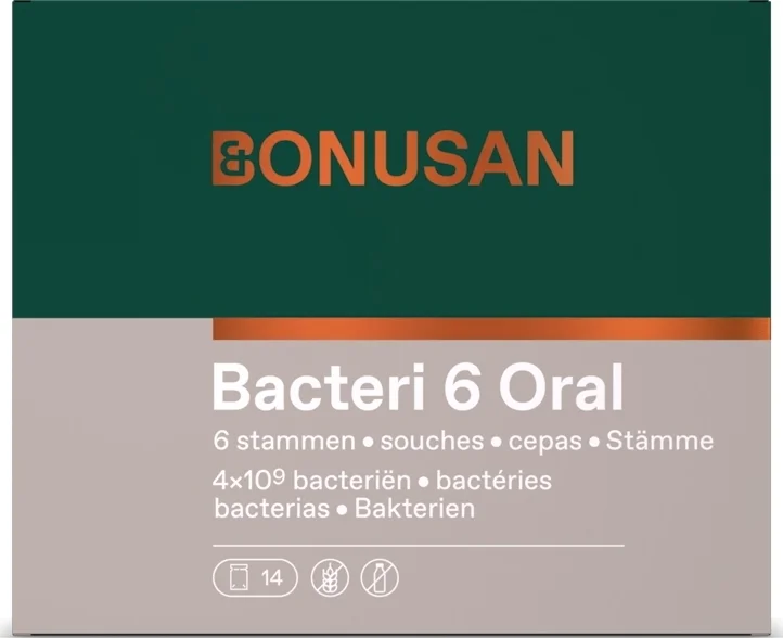 Bonusan Bacteri 6 Oral Sachets 14ST