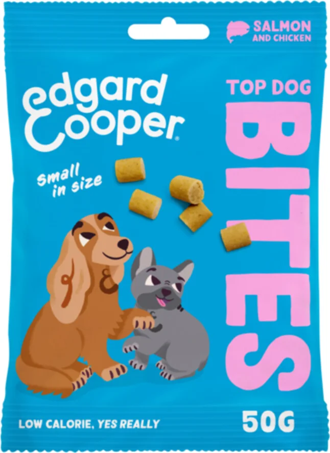3x Edgard & Cooper Adult Bite S Zalm & Kip 50 gr