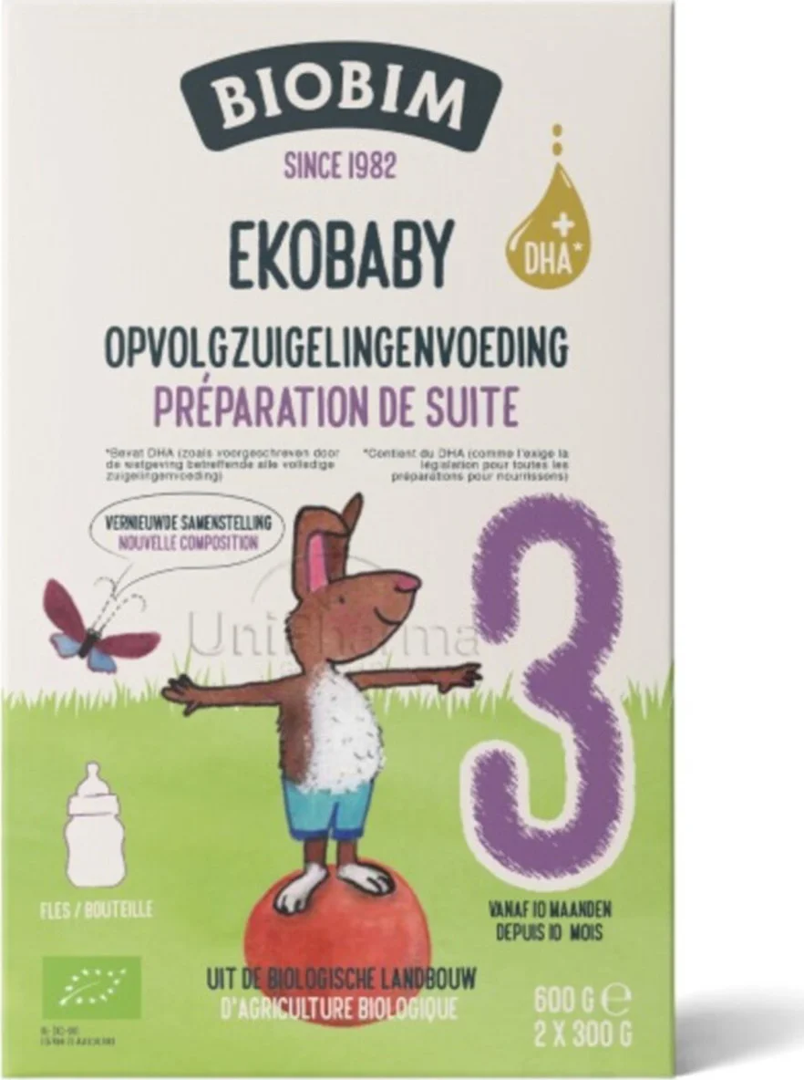 Biobim Ekobaby 3 10mnd+ 600GR