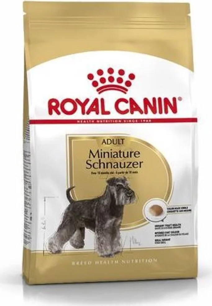 4x Royal Canin Mini Schnauzer Adult Hondenvoer 3 kg