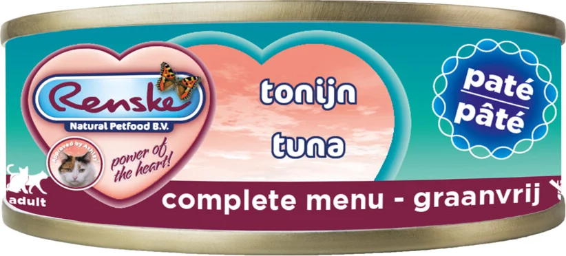 Renske Paté Kattenvoer Nat Tonijn 70 gr