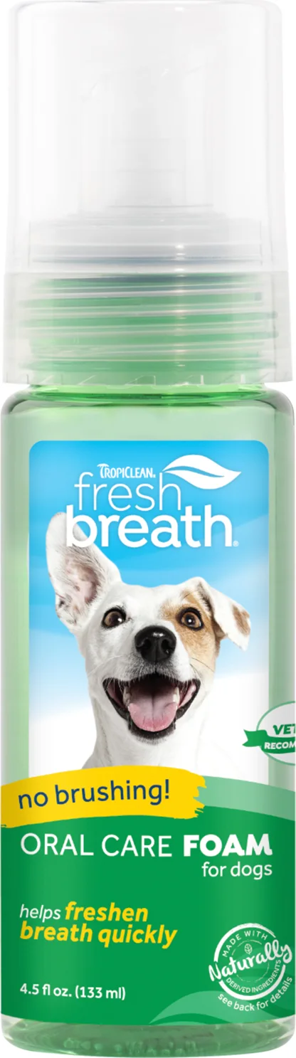 TropiClean Fresh Breath - Tandpasta Schuim Honden - 113 ml