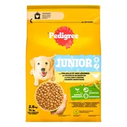 3x Pedigree Hondenvoer Hondenbrokken Junior Kip 2,6 kg