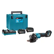 Makita GA029GU201 Accu haakse slijper 125mm XGT 40V Max 4.0Ah in Mbox