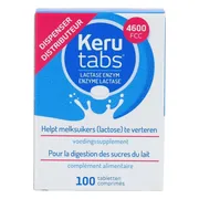 Kerutabs Lactase Enzym 4600 FCC Tabletten 100TB