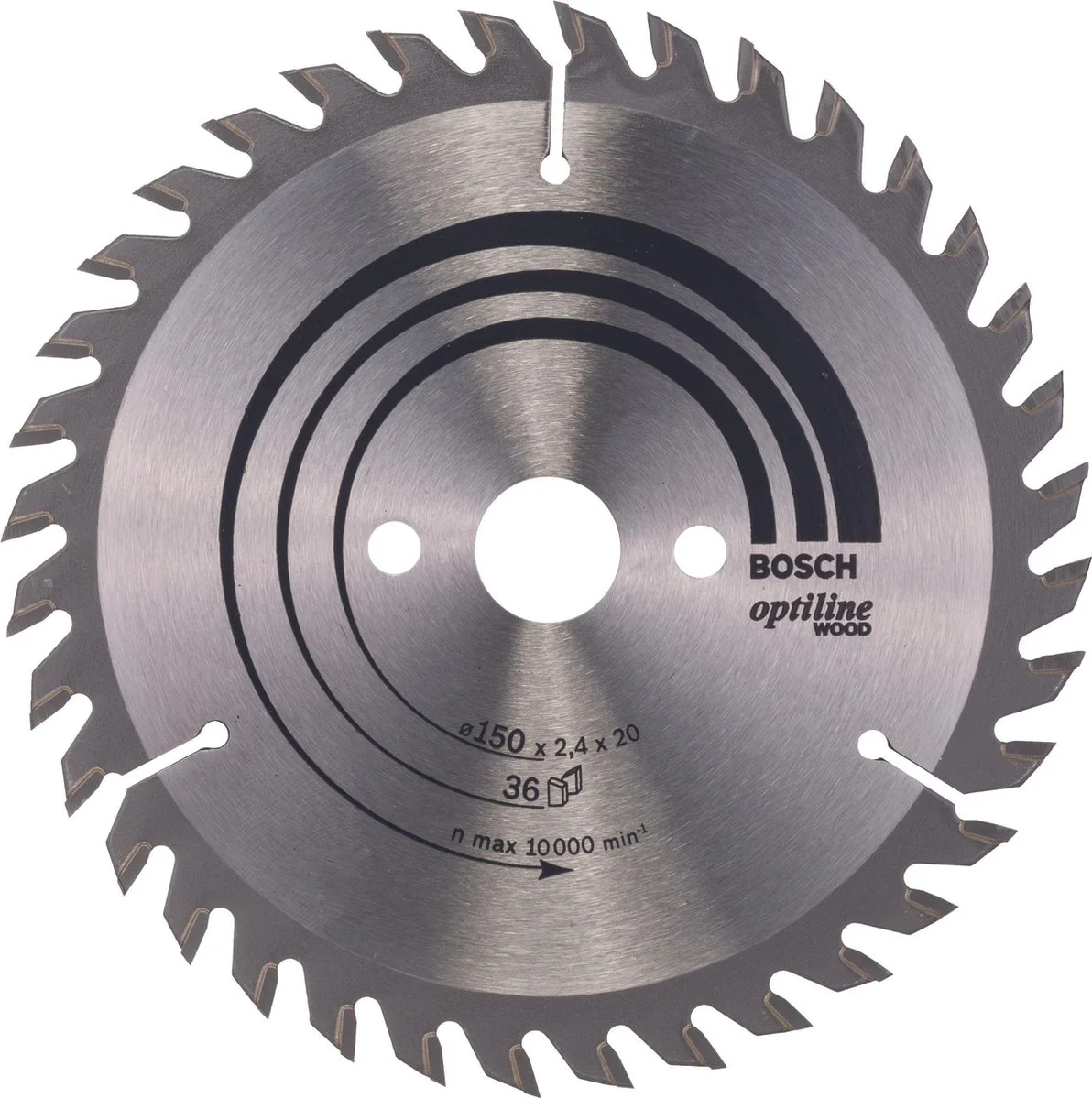 Bosch Professional PRO Wood Cirkelzaagblad | 150 x 2,4 x 20 mm 36-tands - 2608640593