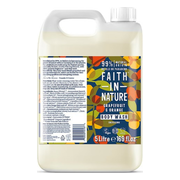 Faith in Nature Grapefruit & Orange Bodywash Navulverpakking 5LT