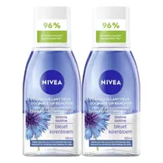 2x NIVEA Oogmake-Up Remover Double Effect Waterproof 125 ml