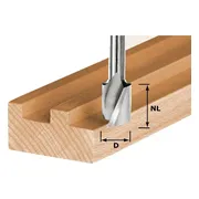 Festool HS Spi S8 D10/30 Freesbit Spiraalgroeffrees S 8mm 10x30mm - 490946